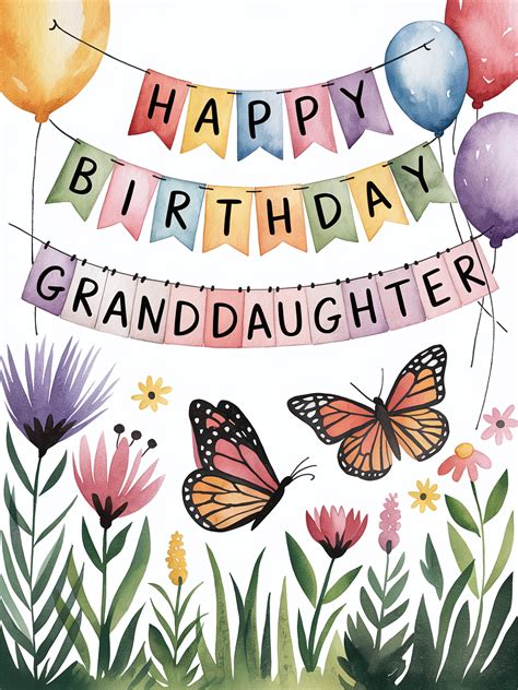 Celebrate Your Granddaughter’s Birthday With 30 Delightful Designs ...