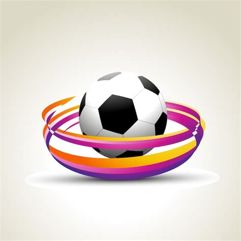 Bunter Fussball Bilder - Kostenloser Download auf Freepik