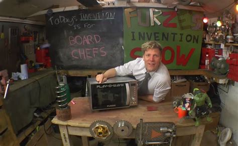 YouTube Star Colin Furze Creates A Game Console Microwave