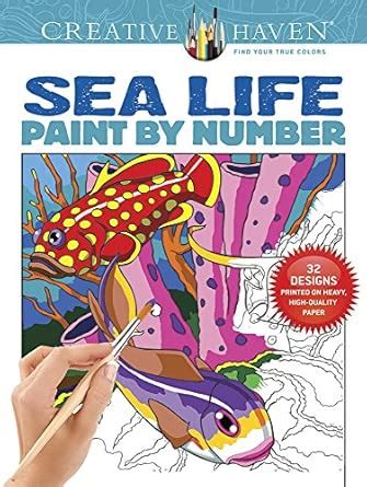 Sea Life Paint by Number : Toufexis, George: Amazon.in: Books
