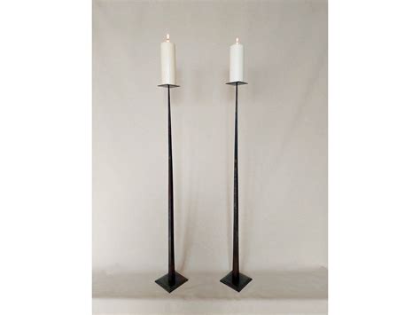 Iron Tall Candle Holders at Harold Olmstead blog