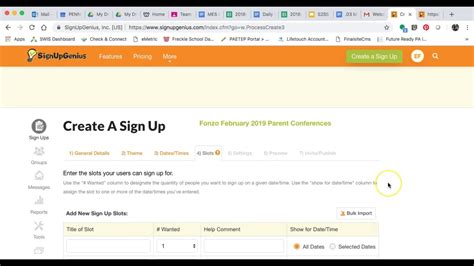 Image result for SignUpGenius Tutorials
