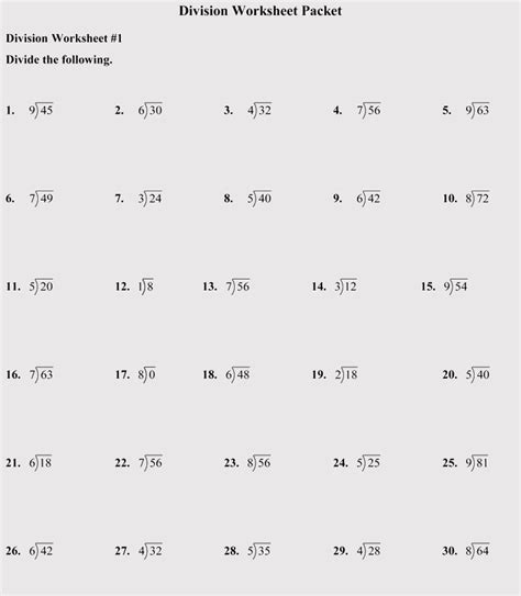 Image result for 5th Grade Math Worksheets Printable Long Division