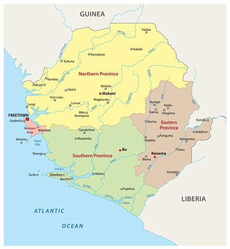 Sierra Leone Maps & Facts - World Atlas