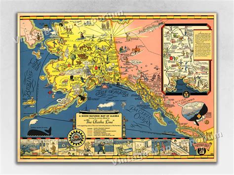 Map Of Alaska Interior