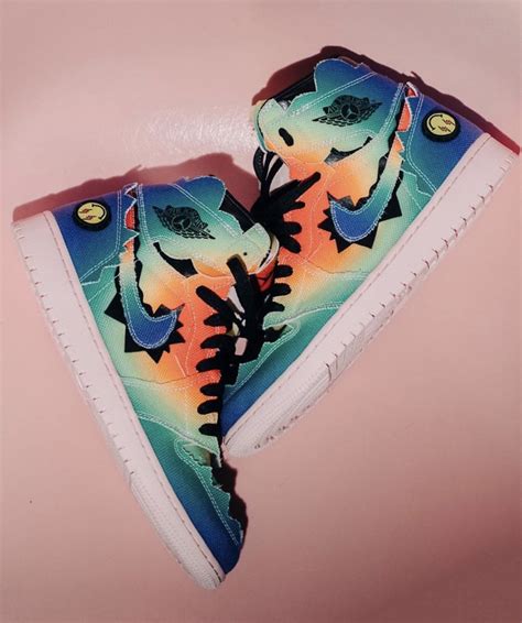 J Balvin Air Jordan 1 DC3481-900 Release Date - Sneaker Bar Detroit