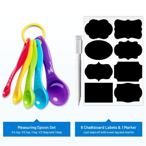 Airtight Food Storage Containers Set[8 Pcs], Kitchen & Pantry ...