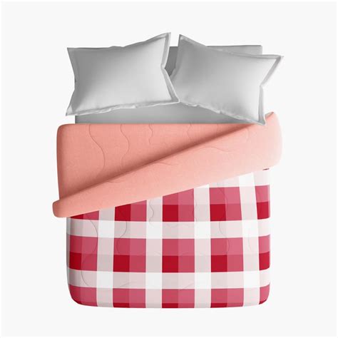 Buy PORTICO Marvella Cotton Checked Double Comforter from Portico at ...