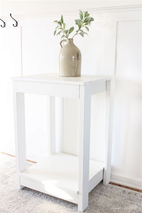 Simple Side Table DIY 的图像结果