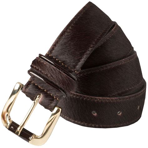 Brown Cowhide Belt | Ladies Country Clothing | Cordings