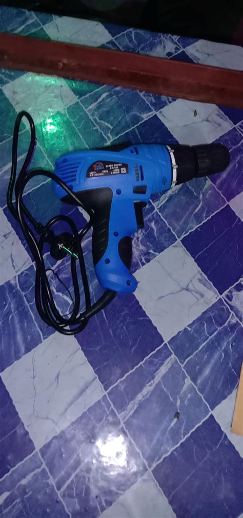 MLD Corded Electric Screw Driver Cum Drill Machine 10mm - (Colours as ...