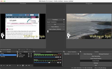 OBS Studio How to Capture Screen 的图像结果