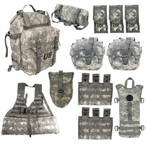 Buy M MCGUIRE GEAR 12 Piece MOLLE man Kit with Assault Pack, Waist Pack ...