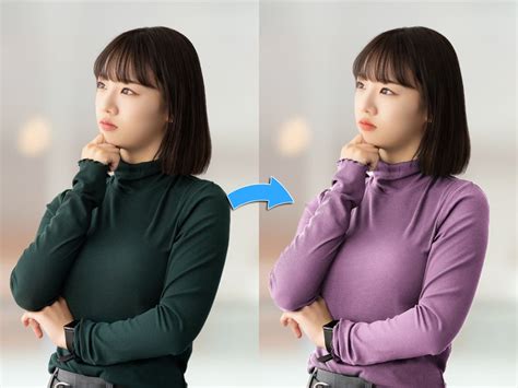 포토샵 색 바꾸기 기능으로 퍼스널컬러 톤에 맞게 사진 보정하기│Adobe
