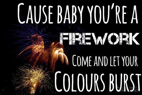 Firework lyrics by katy perry | Firework lyrics, Fireworks, Katy perry