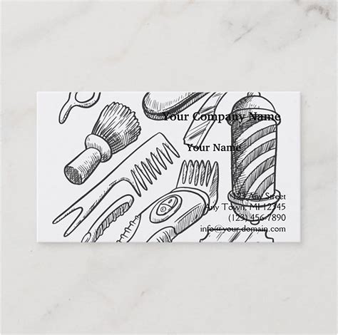 Unique Barber Business Cards at Patricia Henderson blog