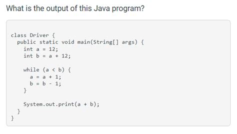 Image result for Java Program Output