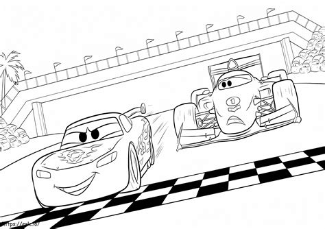 Lightning Mcqueen Free Coloring Pages [2025]