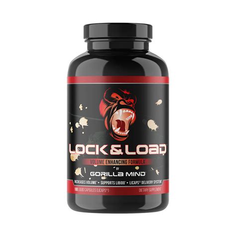 Lock & Load® Supplement | Male Vitality & Volume Support | Gorilla Mind