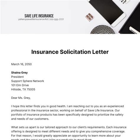 Free Solicitation Letter Templates, Editable and Printable