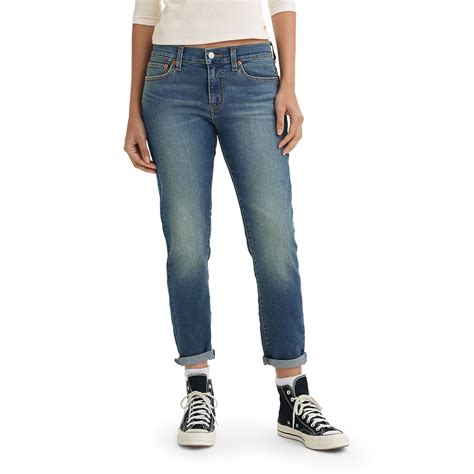 Women's Levi's® Boyfriend Jeans Color: Working Late Size: 31(US 12)M ...