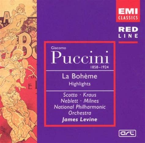 Puccini:La Boheme: Scotto, Kraus, Neblett: Amazon.in: Music}