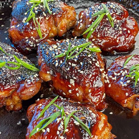 Teriyaki Chicken Thighs Spicy Grilled Chicken Teriyaki Quick And
