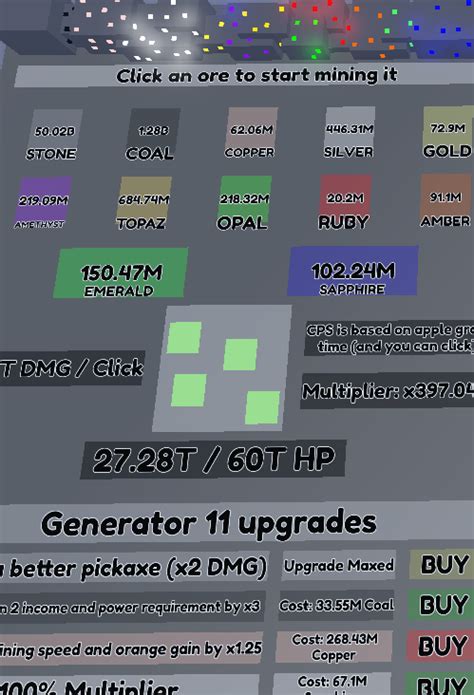 Image result for One Generator Infinite Upgrades