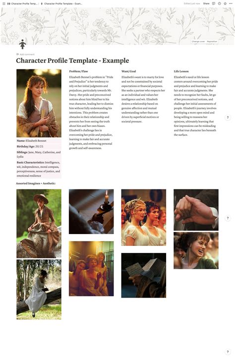 Create a Character Profile Template in Notion: A Step-by-Step Guide ...