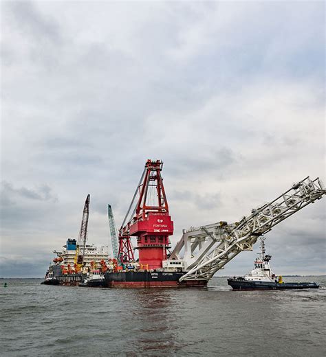 俄Fortuna铺管船开始在丹麦水域铺设管道 - 2021年2月7日, 俄罗斯卫星通讯社