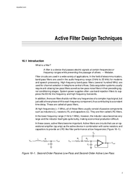 Active Filter Design 的图像结果