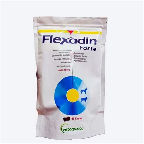 Vetoquinol Flexadine Forte Tablets For Dogs - 60 Tablets – Heads Up For ...
