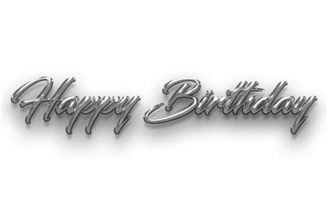 Happy Birthday Free Text Pngs | English text happy birthday pngs | TEXT01