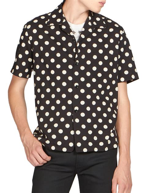 Mens Short Sleeve Polka Dot Shirts at David Delarosa blog