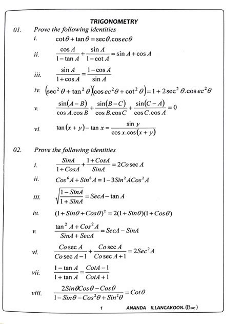 Easy Method of Learning Trigonometry Formulas of Class 11 的图像结果