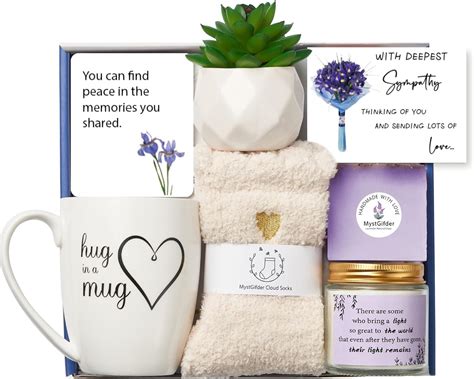 Amazon.com: Iris Flowers Sympathy Gift Basket for Loss of Loved One ...