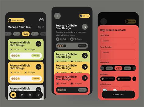 Image result for Task Card Design for Mobile App