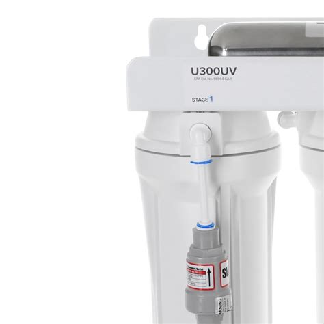 iFilters Under Sink UV 4-stage Activated Carbon Under Sink Water ...