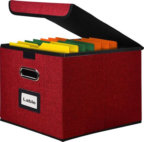 Image result for Portable File Box Organizer