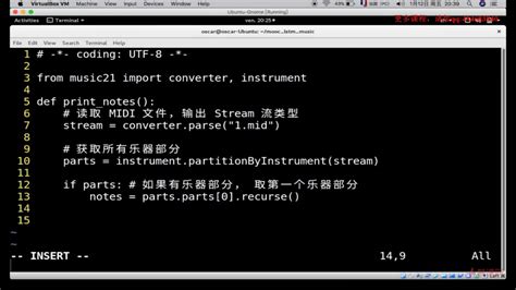 Music21 Tutorial for Python 的图像结果
