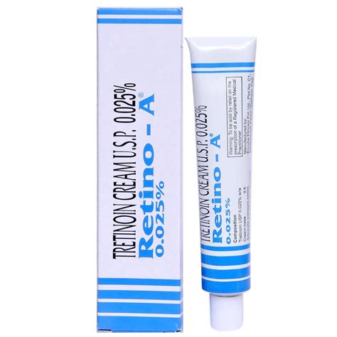 Retino A 0.025% Cream | Uses, Side Effects, Price | Apollo Pharmacy