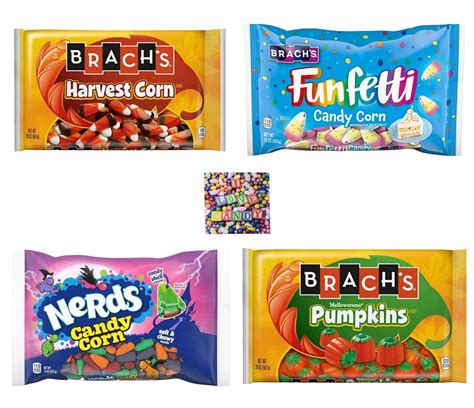Amazon.com : Brachs Candy Corn Seasonal Halloween Candy Variety Pack ...