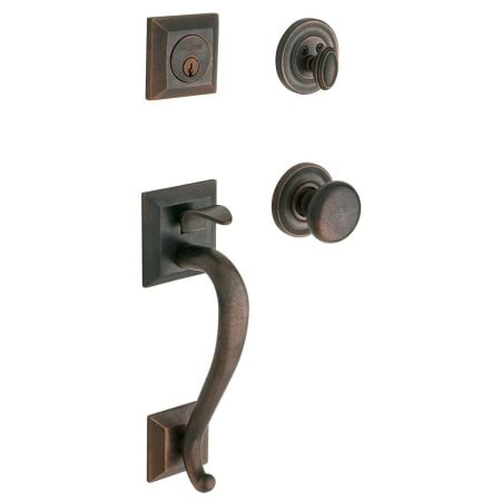 Baldwin 85320402DBLC Madison Double Cylinder Handleset with Classic ...