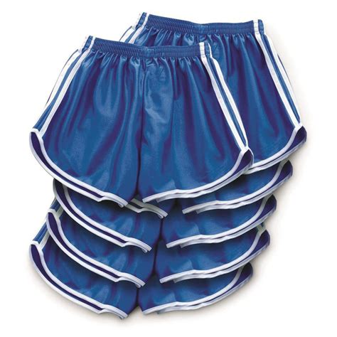 French Military Surplus Running Shorts, 6 Pack, New - 643287, Military ...