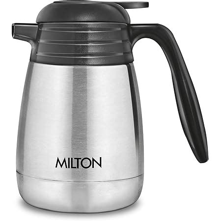 Buy Milton Thermosteel Carafe 24 Hours Hot or Cold Tea/Coffee Pot, 1500 ...
