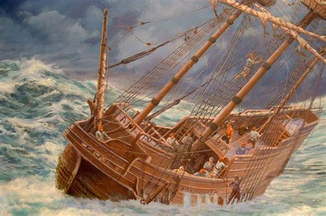 Mayflower Ship Drawing at GetDrawings | Free download