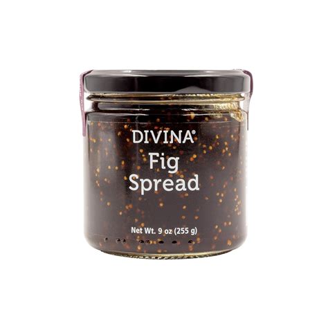 Amazon.com : DIVINA Fig Spread Jam, 9 Ounce : Grocery & Gourmet Food