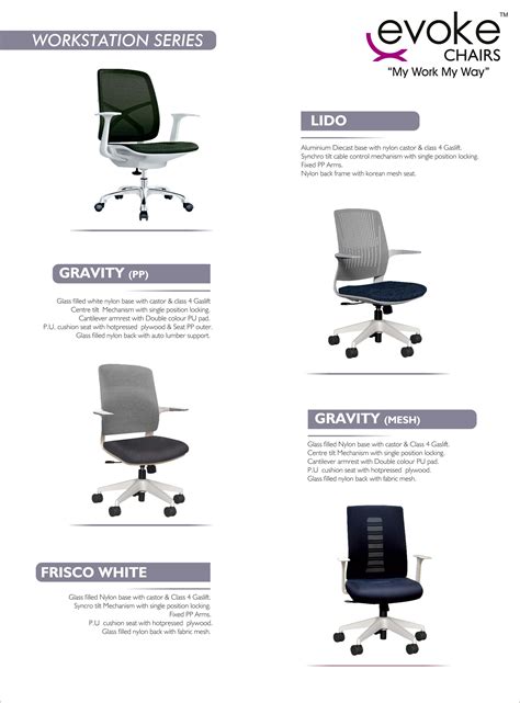 Work Station Chair Manufacturers | Suppliers | Exporters | Retailer ...