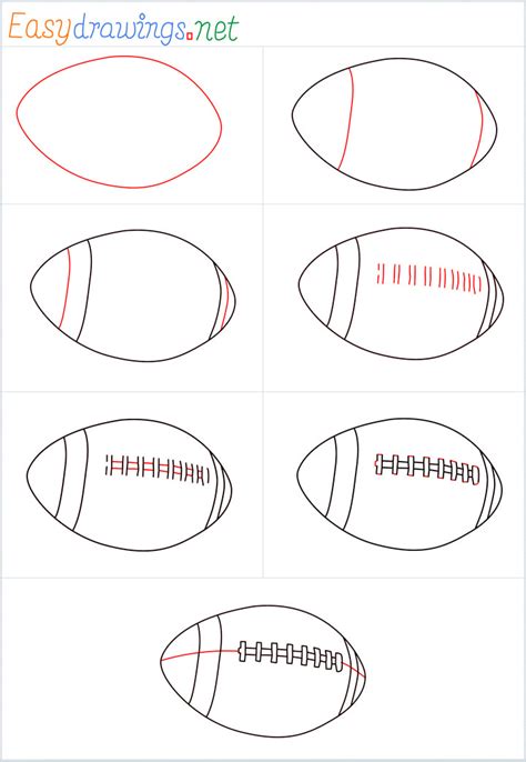 Rugby Ball Drawing 的图像结果