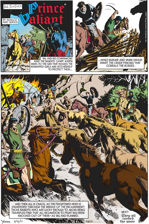 Prince Valiant Comic Strip 2017-09-24 | Comics Kingdom